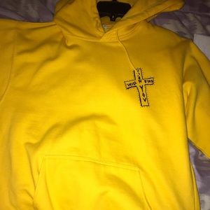 Yellow “Sins Will Find You” Hoodie